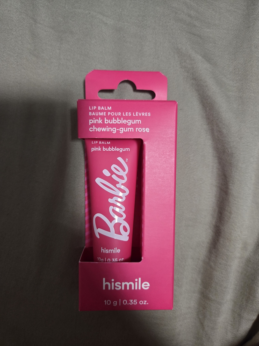 hismile Barbie Pink Bubblegum Lip Balm - Pink